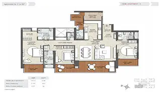 Oberoi Relaty 360 North Gurgaon Floors Plans